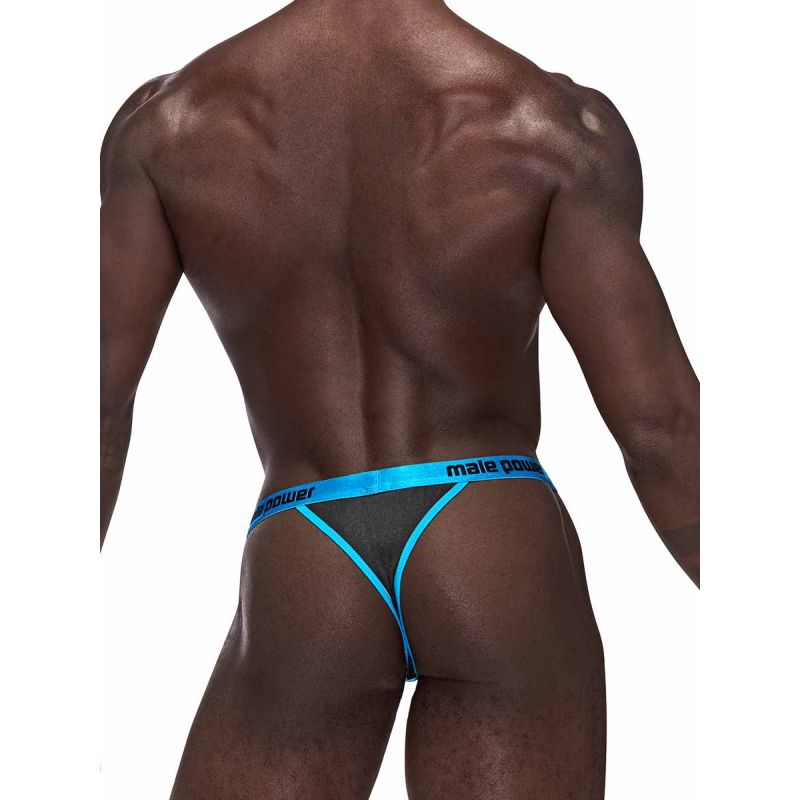 Male Power Casanova Uplift Micro Thong Black - One Stop Adult Shop