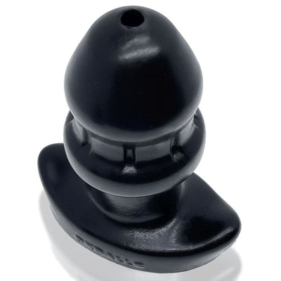Drain O Flow Thru Buttplug Black - One Stop Adult Shop