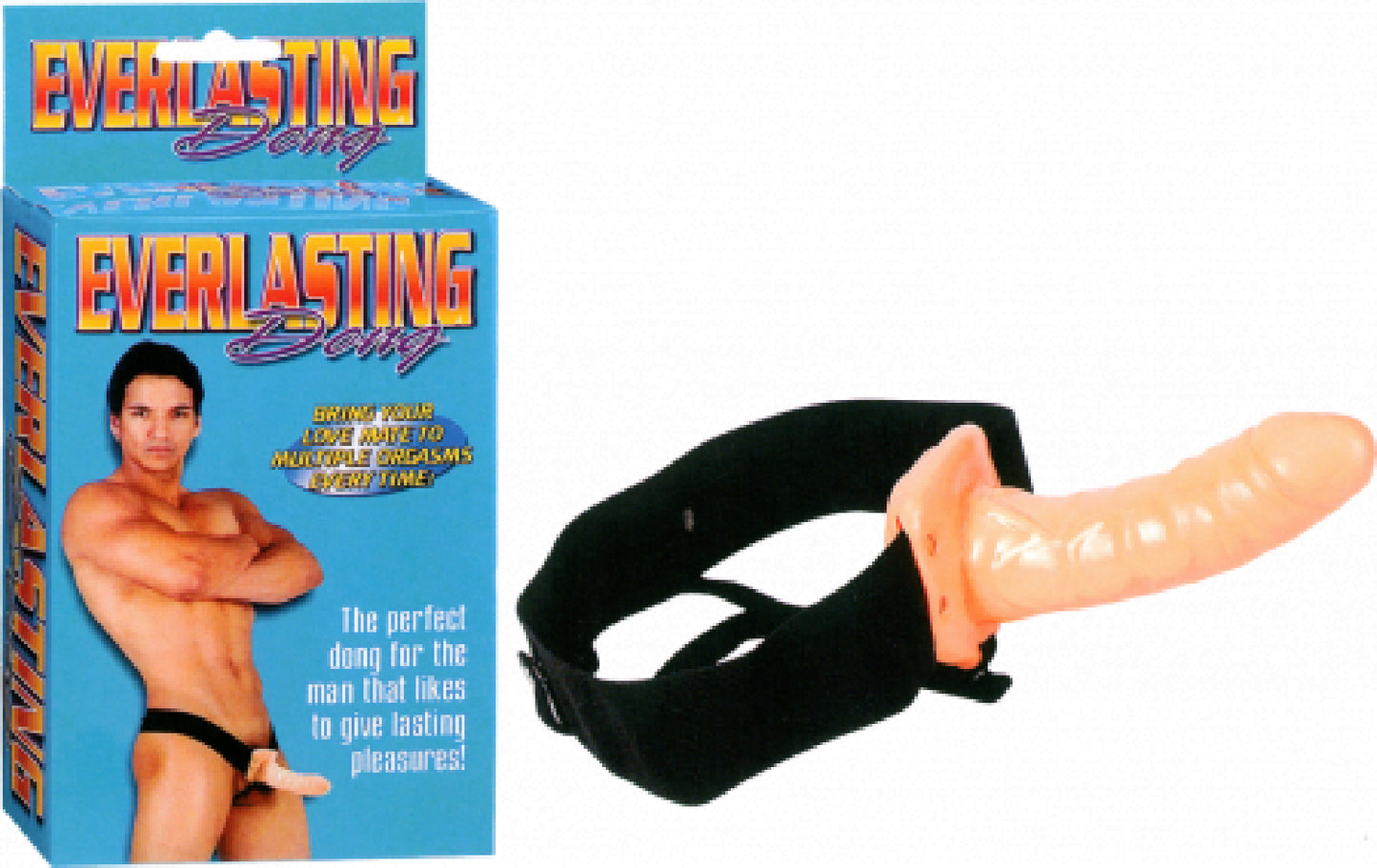 Everlasting Dong Strap-On (Flesh) - onestopadultshopau