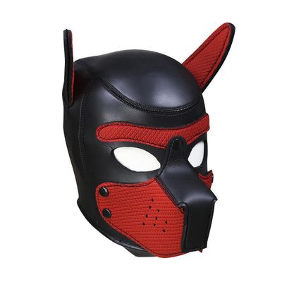 Puppy Play Mask Red - One Stop Adult Shop
