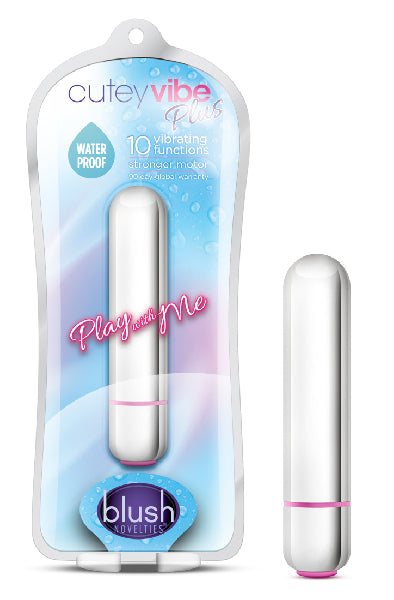 Play with Me Cutey Vibe Plus Silver - One Stop Adult Shop