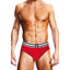 Prowler Open Back Brief White/Red - One Stop Adult Shop