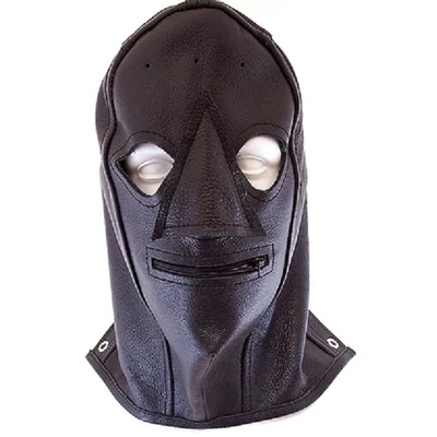 Zip Mask Black - One Stop Adult Shop
