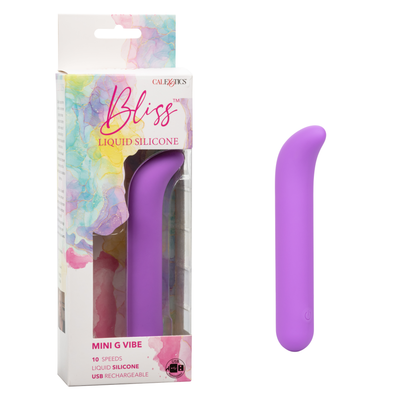 Bliss Liquid Silicone Mini G Vibe - One Stop Adult Shop