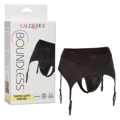 The Boundless™- Thong with Garter (2L/3XL) - One Stop Adult Shop