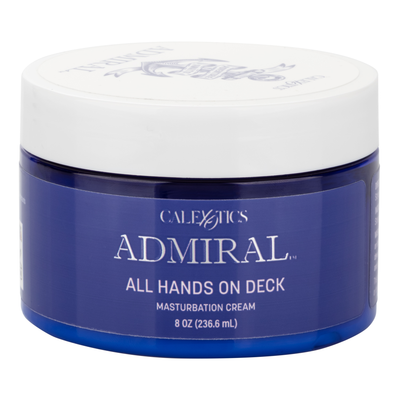 Admiral All Hands on Deck Masturbation Cream - 8 fl. oz. - One Stop Adult Shop