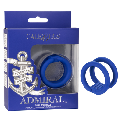 Admiral Dual Cock Cage - One Stop Adult Shop
