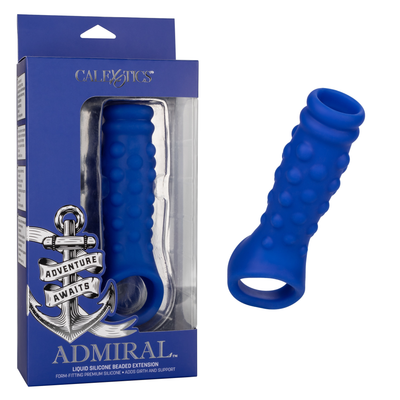 Admiral Liquid Silicone Beaded Extension - One Stop Adult Shop