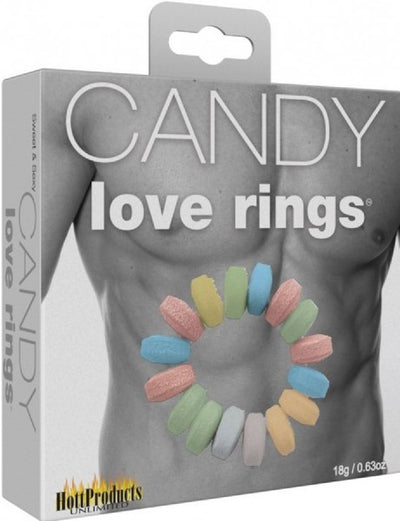 Sweet & Sexy Candy Love Cock Rings - One Stop Adult Shop