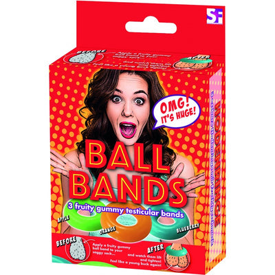 Ball Bands Gummy Cock Ring - One Stop Adult Shop