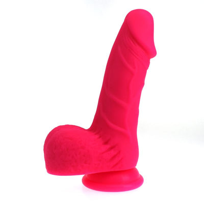 Pedro Thick Realistic Cock w Balls Pink - One Stop Adult Shop