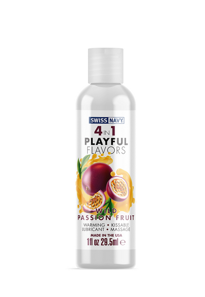 Playful Flavors 4 In 1 Wild Passion Fruit 1oz - One Stop Adult Shop