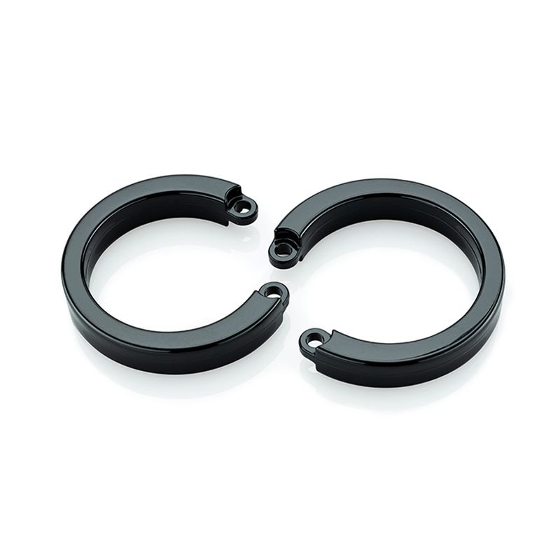 Cockcage U Ring 2 Pc L/XL Black - One Stop Adult Shop