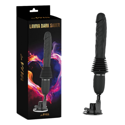 LaViva Dark Saber Thrusting Vibrator - One Stop Adult Shop