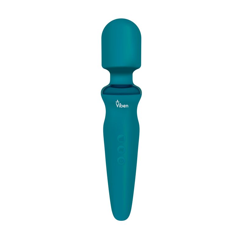 Viben Fierce Rechargeable Wand Massager Ocean - One Stop Adult Shop