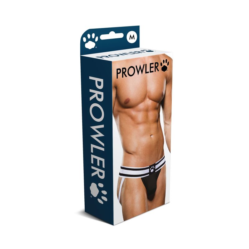 Prowler Jock Black/White - One Stop Adult Shop