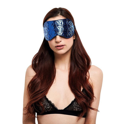 Whip Smart Diamond Blindfold Blue - One Stop Adult Shop