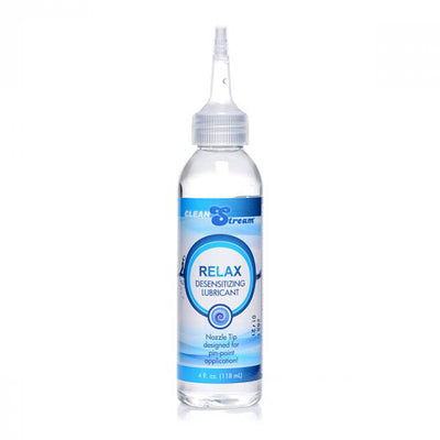 CleanStream Relax Desensitising Lubricant with Nozzle Tip - One Stop Adult Shop