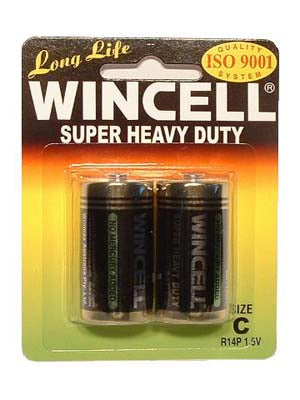 Wincell C Super Heavy Duty Batteries - One Stop Adult Shop