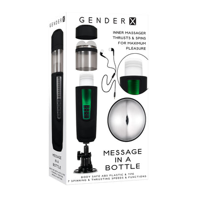 Gender X MESSAGE IN A BOTTLE - One Stop Adult Shop