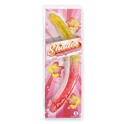 Shades 17'' Jelly TPR Double Dong - One Stop Adult Shop