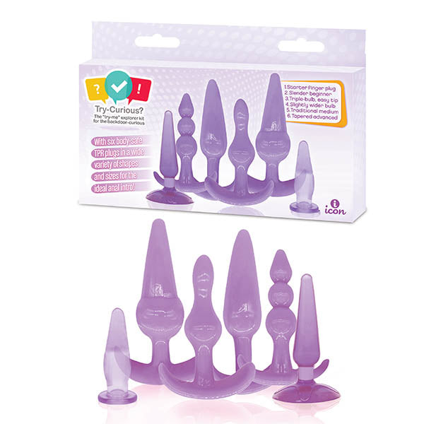 Try-Curious Anal Plug Kit - One Stop Adult Shop