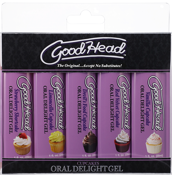 Oral Delight Gel Cupcakes - 5 Pack - One Stop Adult Shop