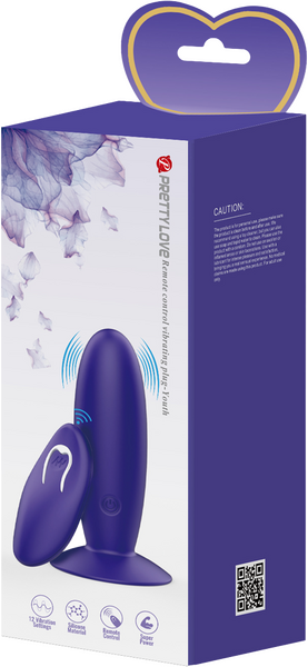 Remote Control Vibrating Plug - Youth - One Stop Adult Shop