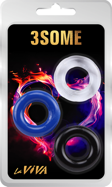 3Some Cockring Set - One Stop Adult Shop
