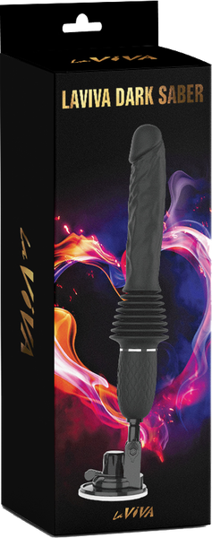 LaViva Dark Saber Thrusting Vibrator - One Stop Adult Shop