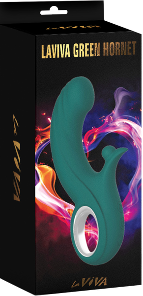 LaViva Green Hornet Vibrating Rabbit - One Stop Adult Shop