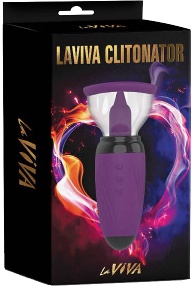 LaViva Clitonator Pump Vibrator - One Stop Adult Shop