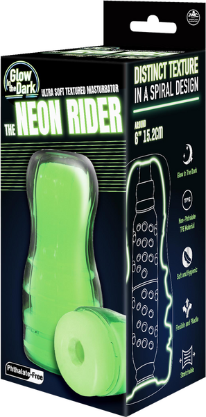 The Neon Rider Masturbator 6&quot; - One Stop Adult Shop