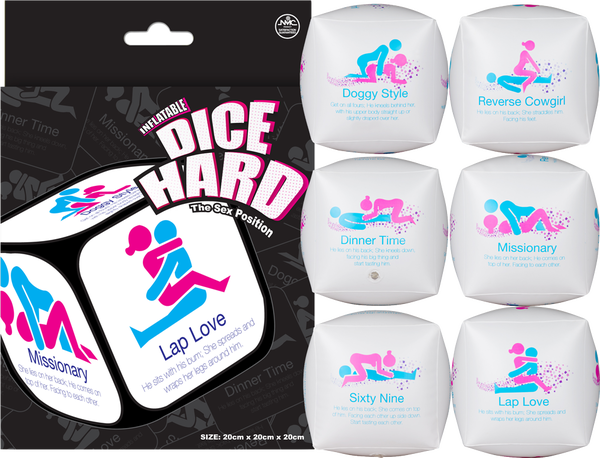 Inflatable Sex Dice Hard - One Stop Adult Shop