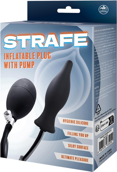 Inflatable Teardrop Plug with Pumps - One Stop Adult Shop