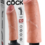 8" Vibrating Cock (Flesh) - One Stop Adult Shop