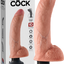 9" Vibrating Cock With Balls (Flesh) - One Stop Adult Shop