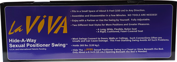 Hide-a-way Sexual Position Free Standing Sex Swing - One Stop Adult Shop