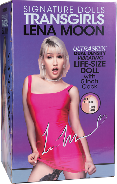 Signature Dolls TransGirl Lena Moon Vanilla - One Stop Adult Shop