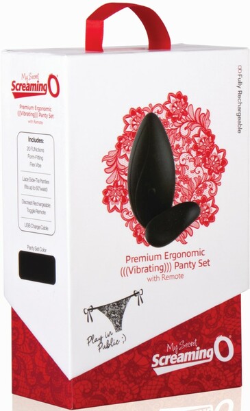 Premium Ergonomic Remote Panty Set  + Free Clean Vibe - One Stop Adult Shop