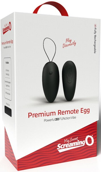 Premium Remote Egg (Black) - One Stop Adult Shop