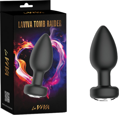 Tomb Raider App Control Butt Plug (Black) - One Stop Adult Shop