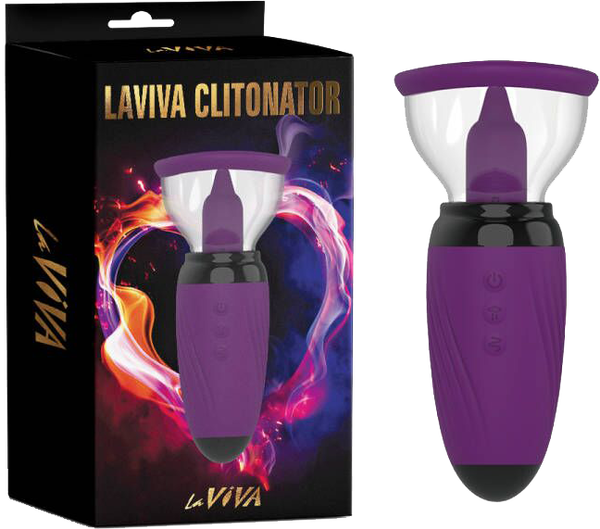 LaViva Clitonator Pump Vibrator - One Stop Adult Shop