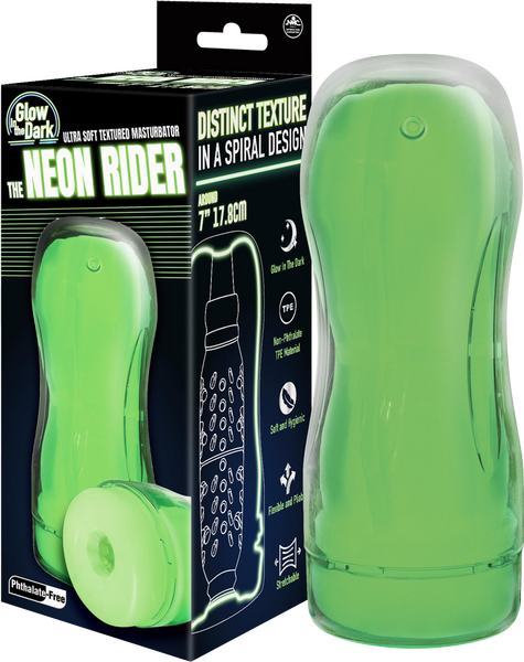The Neon Rider Masturbator 7" - One Stop Adult Shop