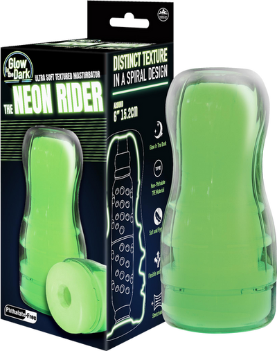The Neon Rider Masturbator 6&quot; - One Stop Adult Shop