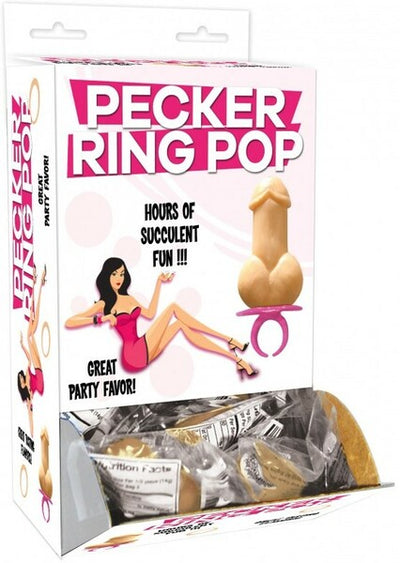 Pecker Ring Pops Display - One Stop Adult Shop