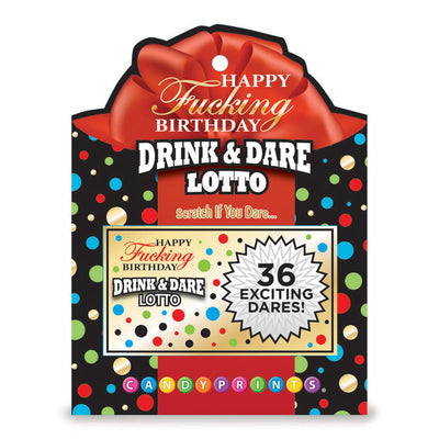 Happy Fucking Birthday Lotto - One Stop Adult Shop