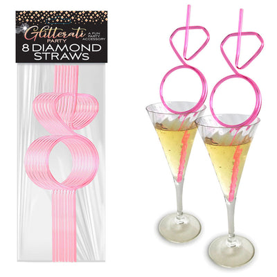 Glitterati - Diamond Straw Set - One Stop Adult Shop