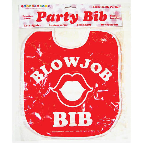 Blow Job Bib - One Stop Adult Shop