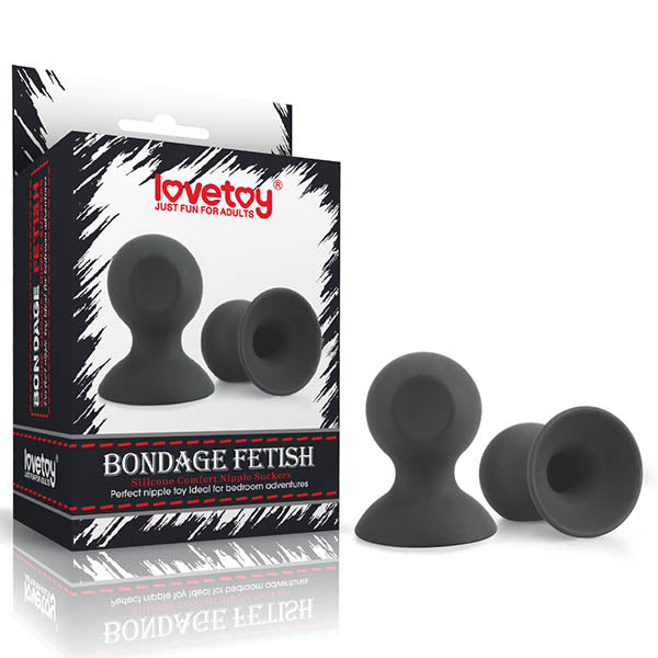 Lovetoy - Bondage Fetish Silicone Comfort Nipple Suckers - One Stop Adult Shop